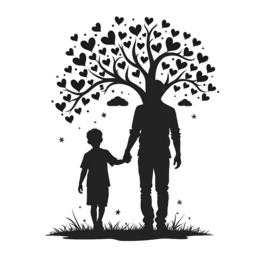 love family tree SVG PNG design