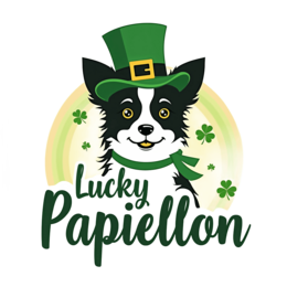 lucky papiillon SVG PNG design with bold lettering