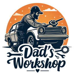 dad workshop shirt SVG PNG design with bold lettering
