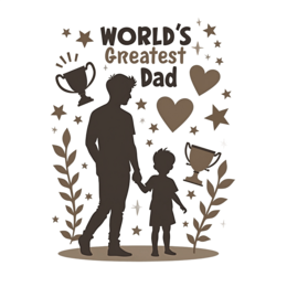 father son shirt SVG PNG design with bold lettering