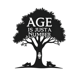 quotes tree watch SVG PNG design with bold lettering, an uplifting message