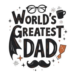 father's day dad quotes SVG PNG design with hand-drawn style, bold lettering