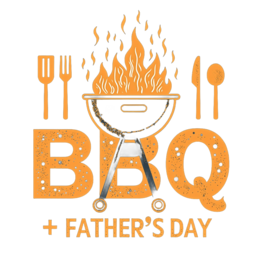 father's day bbq SVG PNG design with bold lettering