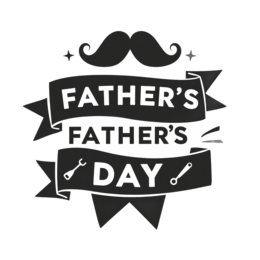 quotes mustache SVG PNG design with bold lettering