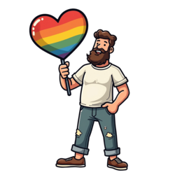 pride love shirt SVG PNG design with clean design elements