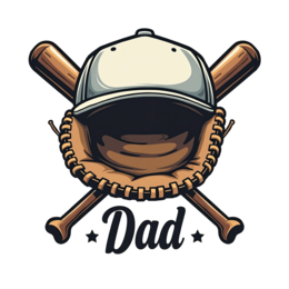 dad baseball cap shirt SVG PNG design with bold lettering
