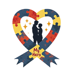hero puzzle SVG PNG design with bold lettering