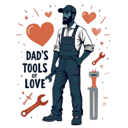 tools love SVG PNG design with hand-drawn style, bold lettering