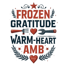 gratitude tools heart SVG PNG design with bold lettering, black and white floral elements