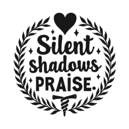 quotes praise wreath SVG PNG design with bold lettering, black and white floral elements, an uplifting message