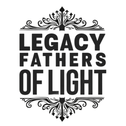 fathers light legacy SVG PNG design with bold lettering