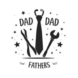 day dad tooltie SVG PNG design with bold lettering