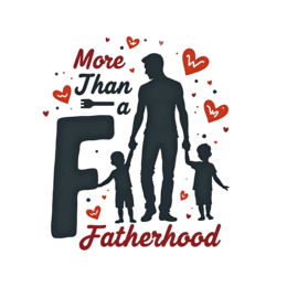 fatherhood children SVG PNG design with bold lettering