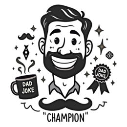 dad jokes champions shirt SVG PNG design