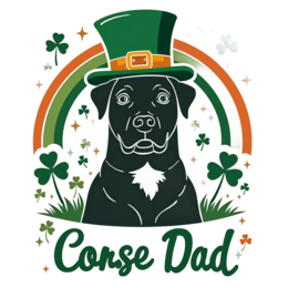 father stpatricks SVG PNG design with bold lettering