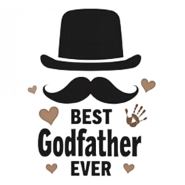 godfather love SVG PNG design with bold lettering
