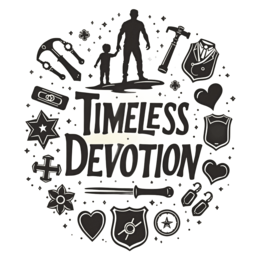 timeless devotion graphics SVG PNG design with bold lettering