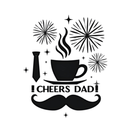 day coffee cheers SVG PNG design with bold lettering