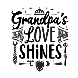 quotes grandpa love SVG PNG design with bold lettering
