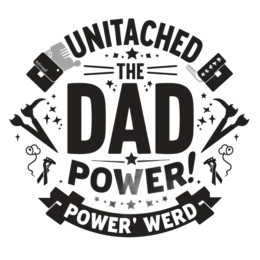 day quote dad power SVG PNG design with bold lettering