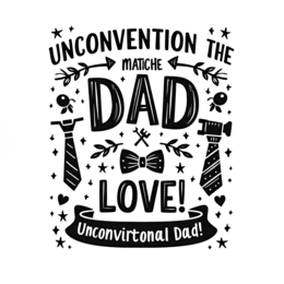 father's day dad love SVG PNG design with hand-drawn style, bold lettering
