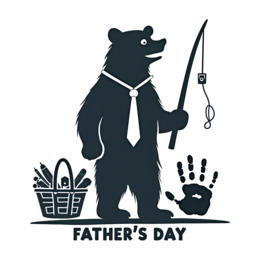 fathersday fishing SVG PNG design