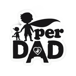 day superdad sticker SVG PNG design