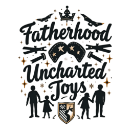 fatherhood toys SVG PNG design with bold lettering