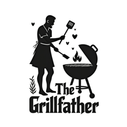 grilling family cooking SVG PNG design with bold lettering