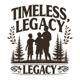 timeless legacy SVG PNG design with bold lettering
