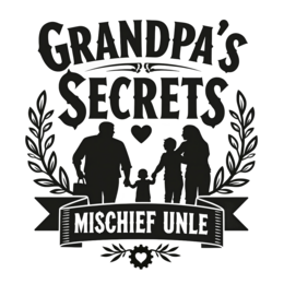 family mischief SVG PNG design with bold lettering, black and white floral elements