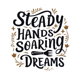 quotes dreams floral SVG PNG design with bold lettering, black and white floral elements