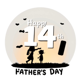 day kids silhouette SVG PNG design with bold lettering