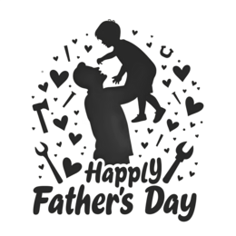 fathersday parenting love SVG PNG design with bold lettering
