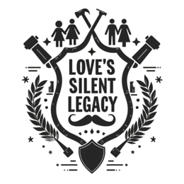 love legacy SVG PNG design with bold lettering, black and white floral elements
