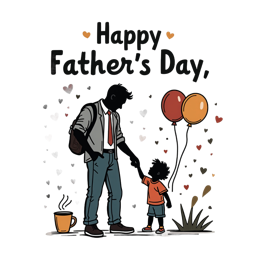 fathersday parentchild interaction shirt SVG PNG design with clean design elements