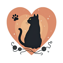 black cat yarn shirt SVG PNG design