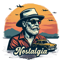nostalgia vintage SVG PNG design with bold lettering