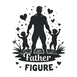 father figure love SVG PNG design with bold lettering