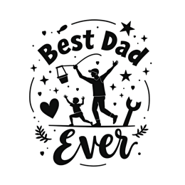 day best dad fun SVG PNG design