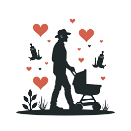 parenting love SVG PNG design