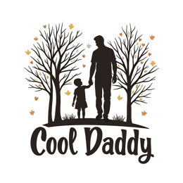 lifestyle father son SVG PNG design with hand-drawn style, yellow and cream floral elements