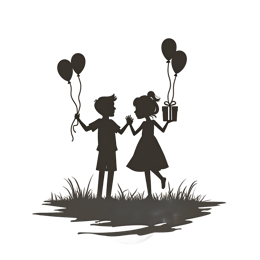 balloon gift shirt SVG PNG design