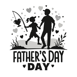 children holdinghands SVG PNG design with bold lettering