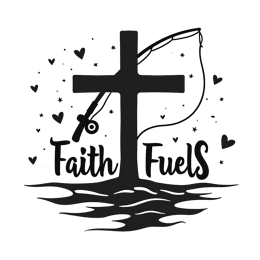 faith fishing SVG PNG design