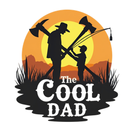 cooldad sunset SVG PNG design with bold lettering