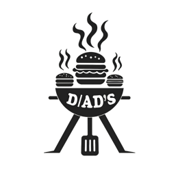 barbecue hamburgers shirt SVG PNG design with bold lettering