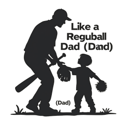 dad baseball handshake shirt SVG PNG design