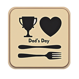 dadsday cooking utensils SVG PNG design with bold lettering