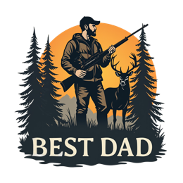 father hunting shirt SVG PNG design with bold lettering